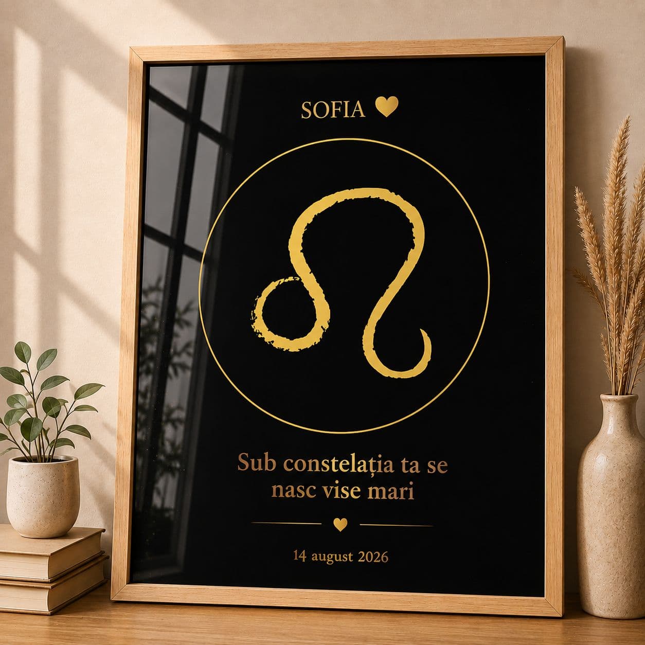Tablou cu zodia personalizat
